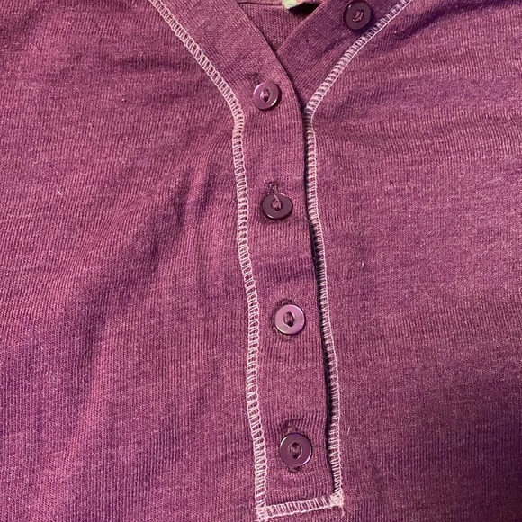 🌟 PINK V-neck Tank Top - Purple- M - Picture 4 of 8